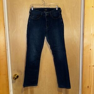 NYDJ Marilyn Straight Dark Indigo Jeans